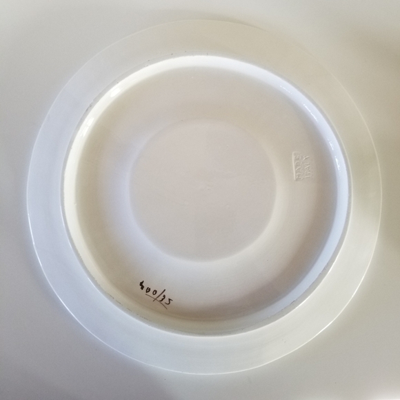 Vintage | Italian Sunburst Pattern Platter - Picture 4 of 9